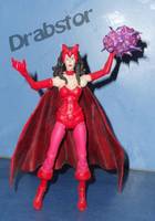 Scarlet Witch (Remodeled & Repainted) (Marvel Legends) Custom Action Figure