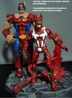 Xmen Classics Thunderbird and Sunfire (Marvel Legends) Custom Action Figure