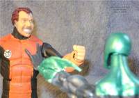 Orange Lantern Norman Osborn (Crossover) Custom Action Figure