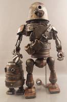 Bellboy and Little Bell (Zombies vs. Robots) Custom Action Figure
