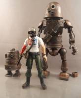 Bellboy and Little Bell (Zombies vs. Robots) Custom Action Figure