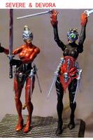 SEVERE & DEVORA Warhammer (Warhammer) Custom Action Figure