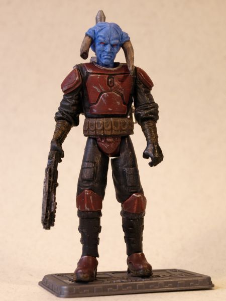 Iktotchi/Chiss Mandalorian (Star Wars) Custom Action Figure