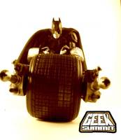 Dark Knight | Movie Masters Batman for Batpod (Movie Masters) Custom Action Figure