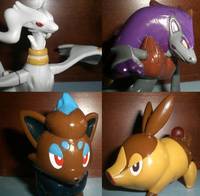 Pokemon SHINY Zoroark Tepig Zorua Reshiram (Nintendo) Custom Action Figure
