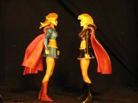 Supergirl Black & Silver (DC Universe) Custom Action Figure