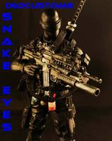 Snake Eyes Sideshow Sculpt (G.I. Joe) Custom Action Figure