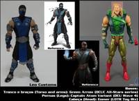 Sub-Zero (Mortal Kombat) Custom Action Figure