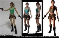 Lara Croft Guardians of the Light (V.2) (Tomb Raider) Custom Action Figure