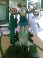 Gundam Cosplayer Anime Fangirl (Anime) Custom Action Figure
