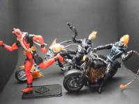 Ghost Rider with Motorcycle Hell. (Marvel Universe) Custom Action Figure