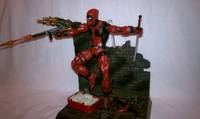 Deadpool W Diorama (Marvel Legends) Custom Diorama / Playset