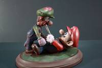 Zombie Luigi Vs. Mario (Nintendo) Custom Action Figure