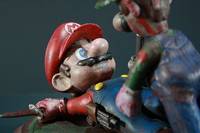 Zombie Luigi Vs. Mario (Nintendo) Custom Action Figure