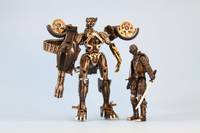 Gi Joe/Transformers Crossover Snake Eyes and Timber (Transformers) Custom Action Figure