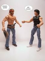 CHUCK NORRIS LONE WOLF Mcquade (Marvel Legends) Custom Action Figure