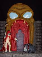 Mumm-Ra and Ma-Mutt with Tomb Diorama (Thundercats) Custom Diorama / Playset