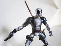 X-Force: Deadpool (White) (Marvel Legends) Custom Action Figure