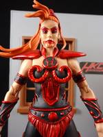 Red Lantern Teela (Action Figure Tales Part 4) (Masters of the Universe) Custom Action Figure