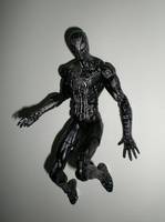 Movie Black Spidey (Spider-Man - Movie) Custom Action Figure