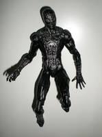 Movie Black Spidey (Spider-Man - Movie) Custom Action Figure