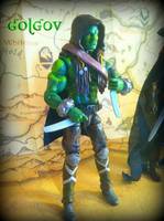 Bandits Ahoy!!  Golgov the Orc (Original) Custom Action Figure