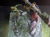 Halo Re2 Diorama (Halo) Custom Diorama / Playset