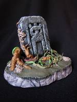 Nameless Tombstone (Masters of the Universe) Custom Diorama / Playset