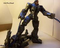 Ivan Vanko Whiplash Mk II Armor (Iron Man 2) Custom Action Figure