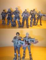 Samantha Byrne  (Gears of War 3) (Gears Of War) Custom Action Figure