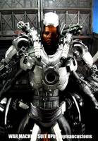 War Machine Suit up Diorama (Iron Man) Custom Diorama / Playset