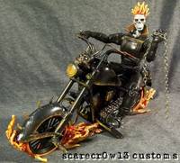 Ghost Rider and Bike (Marvel Legends) Custom Action Figure