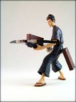 Soshun (Afro Samurai) Custom Statue / Bust