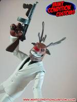 Rudolph the Hitman Reindeer (Original) Custom Action Figure