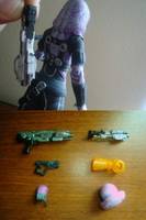 Tali Zorah with Removable Mask  ( Mass Effect) (Original) Custom Action Figure