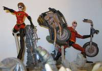 Mrs. Incredible AKA Elasti-Girl (Incredibles) Custom Action Figure