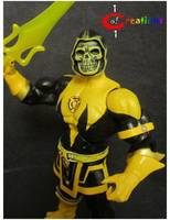 Sinestro Corps Skeletor (Masters of the Universe) Custom Action Figure
