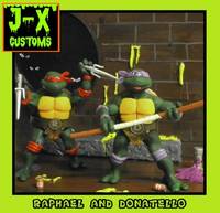 TMNT( 80s Cartoon Style) (Teenage Mutant Ninja Turtles) Custom Action Figure