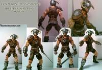Dovahkiin (Dragonborn) Elder Scrolls V : Skyrim (DC Universe) Custom Action Figure