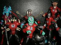 Red Lantern Fury-6 (Green Lantern) Custom Action Figure