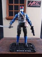 Snake Eyes V4 (DIC/ Arcade Game) (G.I. Joe 30th Anniversary) Custom Action Figure