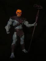Pre-Transformation Mini Comic  NA Skeletor (Masters of the Universe) Custom Action Figure