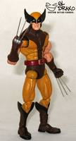 Wolverine (Brown) (Marvel Legends) Custom Action Figure