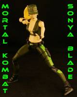 Sonya Blade (Mortal Kombat) Custom Action Figure