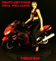 Nina Williams (Tekken) Custom Action Figure