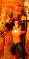 Orange Lantern Hal Jordan (DC Universe) Custom Action Figure