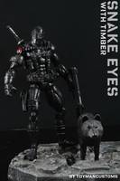 Snake Eyes with Timber (G.I. Joe) Custom Action Figure