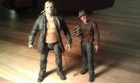 NECA Jason + Freddy Fix (Horror) Custom Action Figure