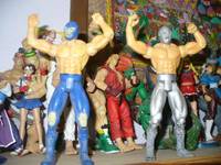 Santo and Bluedemon (Original) Custom Action Figure