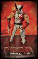 WEAPON X (Alpha Flight Wolverine) (Marvel Universe) Custom Action Figure